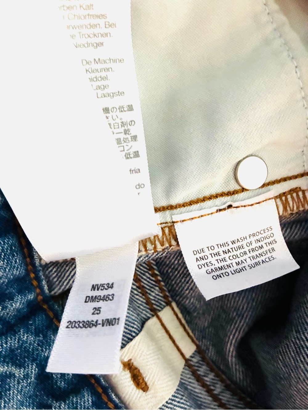 Madewell. Women’s Pieced Barrel-Leg Jeans.25. New without the tags. 100% cotton. - Picture 12 of 13